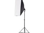 Fotostudijos šviestuvas su stovu–softbox šviesdėžė