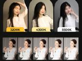 LED žiedinė selfie lempa su telefono laikikliu -M - nuotraukos Nr. 6
