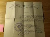 Karinis bilietas 1945 ir Vu dokumentas Alytaus r. - nuotraukos Nr. 9