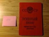 Karinis bilietas 1945 ir Vu dokumentas Alytaus r.