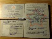 Karinis bilietas 1945 ir Vu dokumentas Alytaus r. - nuotraukos Nr. 2