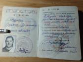 Karininkės karinis bilietas 1955 1959 1963 Vilnius - nuotraukos Nr. 2
