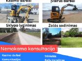 Mini Ekskavatorius nuoma paslauga tinklai gerbūvis - nuotraukos Nr. 2