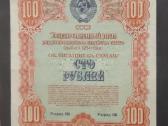 100 rublių obligacija
