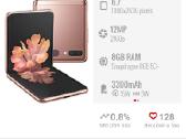 Samsung z flip 1 iarba 3 5G sudauzytas ekranas