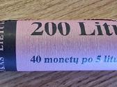 Parduodami įvairūs litų ir centų bankiniai ritinėl - nuotraukos Nr. 4