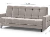Minkšta sofa-lova „salsa“ su dėže patalynei - nuotraukos Nr. 10