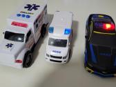 Greitosios bei policijos žaisliniai automobiliai