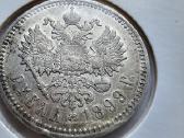 1898 Rublis aunc - kolekcinis stovis - nuotraukos Nr. 3
