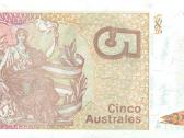 Argentina 5 australes 1985-1989. Unc. P-324b - nuotraukos Nr. 2
