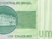 Brazil 1 cruzeiro 1980. Unc. P-191ac - nuotraukos Nr. 2