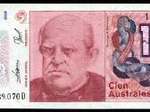 Argentina 100 australes 1985-1990. Unc. P-327c