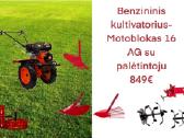 Benzininis kultivatorius-motoblokas 16ag su paleti - nuotraukos Nr. 2