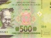 Guinea 500 guinean francs 2018. Unc. P-w52 - nuotraukos Nr. 2