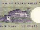 Bhutan 10 ngultrum 2013. Unc. P-29b - nuotraukos Nr. 2