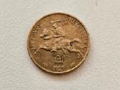 1 centas smetoninis 1925 m Lietuva - nuotraukos Nr. 2