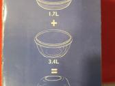 Pyrex karščiui apsparus indas su dangčiu - nuotraukos Nr. 3