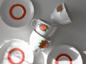 Vintage Winterling porceliano puodeliai