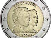 Liuksemburgo proginės euro monetos - nuotraukos Nr. 8