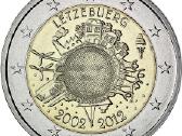 Liuksemburgo proginės euro monetos - nuotraukos Nr. 18