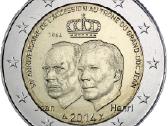 Liuksemburgo proginės euro monetos - nuotraukos Nr. 21