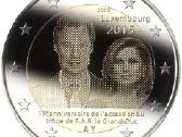 Liuksemburgo proginės euro monetos - nuotraukos Nr. 22