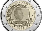 Liuksemburgo proginės euro monetos - nuotraukos Nr. 24