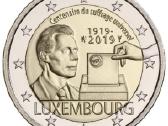 Liuksemburgo proginės euro monetos - nuotraukos Nr. 29