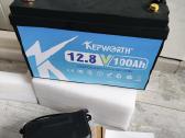 Nauji Kepworth 12v 100ah Lifepo4 Akumuliatorius