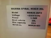 Mikseris - Maišyklė Maxima Spiral Mixer 20l - nuotraukos Nr. 2