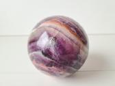 Fluorito rutulys, mineralas, kristalas 9 cm diam. - nuotraukos Nr. 6