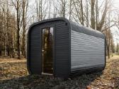 3.5m Cube termo medienos pirtis su priešpirčiu - nuotraukos Nr. 3