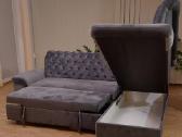 Parduodu mažai naudotą geros būklės sofa-lova - nuotraukos Nr. 7