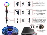 360 LED video/foto platforma – 700 €! - nuotraukos Nr. 3