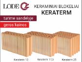 Keraminiai blokeliai "Keraterm"