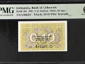 1991 m. 0.10 talono su klaida Pmg - nuotraukos Nr. 2
