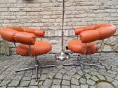 Vintažiniai mid century Bauhaus foteliai Tamburin - nuotraukos Nr. 7