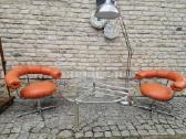 Vintažiniai mid century Bauhaus foteliai Tamburin - nuotraukos Nr. 11