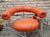 Vintažiniai mid century Bauhaus foteliai Tamburin - nuotraukos Nr. 21