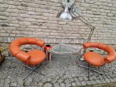 Vintažiniai mid century Bauhaus foteliai Tamburin - nuotraukos Nr. 22