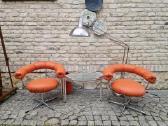 Vintažiniai mid century Bauhaus foteliai Tamburin - nuotraukos Nr. 23