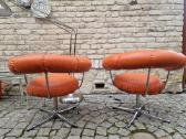Vintažiniai mid century Bauhaus foteliai Tamburin - nuotraukos Nr. 27