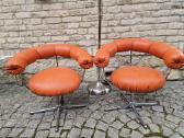Vintažiniai mid century Bauhaus foteliai Tamburin - nuotraukos Nr. 28