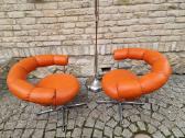 Vintažiniai mid century Bauhaus foteliai Tamburin - nuotraukos Nr. 29