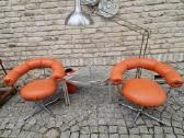 Vintažiniai mid century Bauhaus foteliai Tamburin - nuotraukos Nr. 32