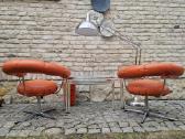 Vintažiniai mid century Bauhaus foteliai Tamburin - nuotraukos Nr. 36