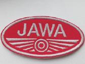 Jawa logo emblema 5x10cm antsiuvas