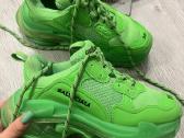 Balenciaga triple S žali sportbačiai