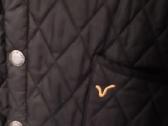 Voi Jeans firminė juoda vyriška dygsniuota striukė - nuotraukos Nr. 2