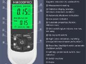 Naujas dažų storio matuoklis Hw-300 Pro - nuotraukos Nr. 4
